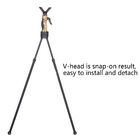 45 Ounces Hunting Shooting Stick Height Adjustment 40-61 Inches